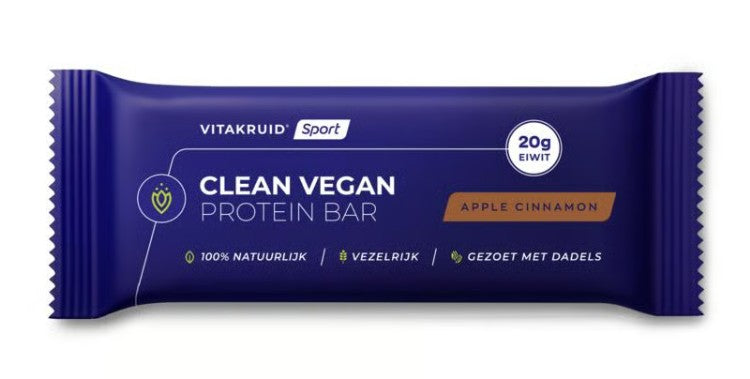 Clean Vegan Protein Bar Apple Cinnamon reep